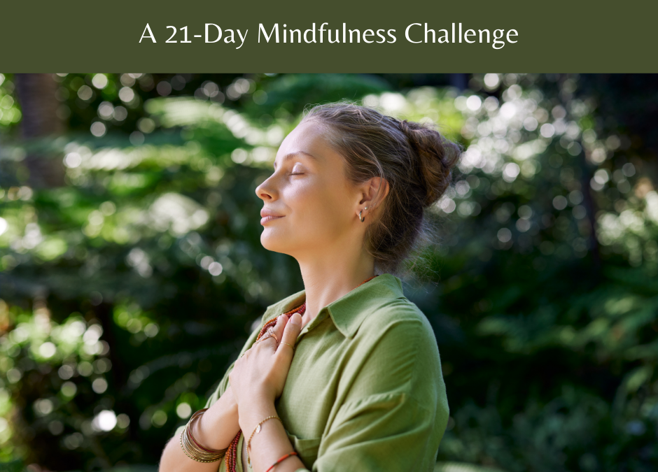 A 21-Day Mindfulness Challenge: How a Health Food Coach Teaches Awareness